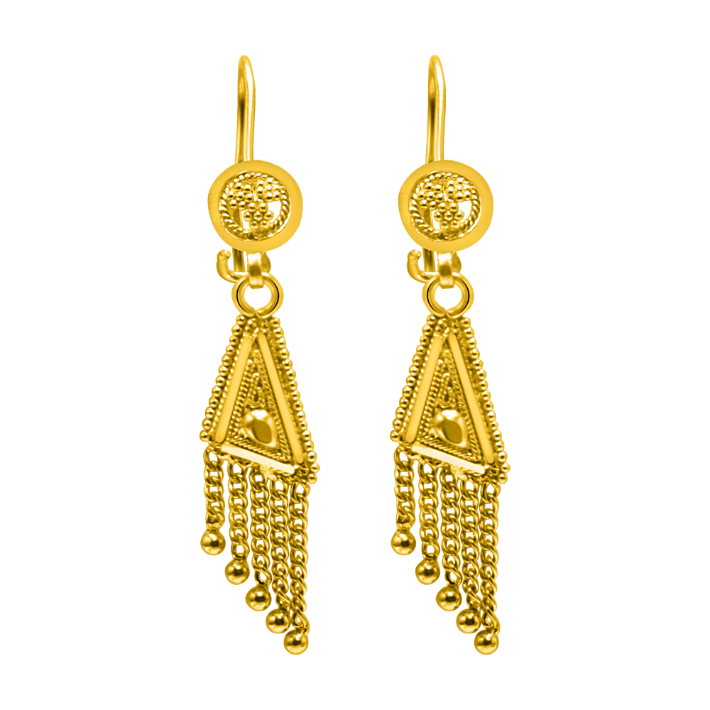 22K Gold Earrings